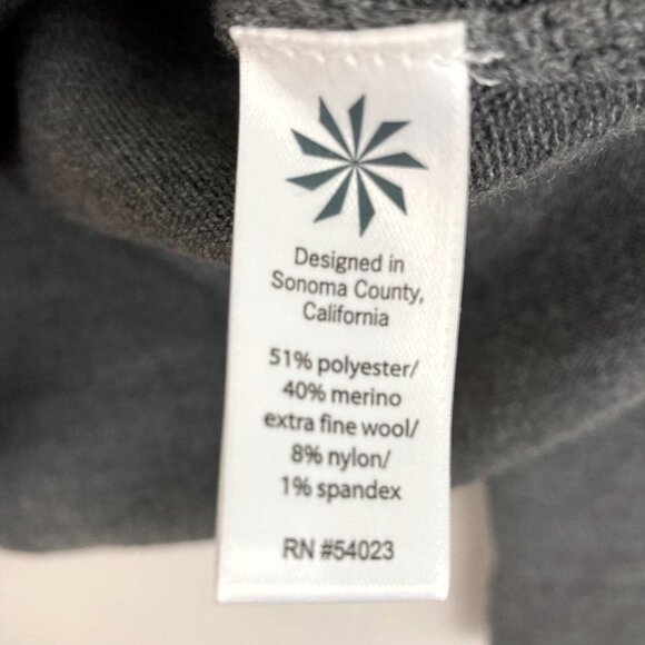 Athleta Merino Wool Turtleneck Tunic Sweater - Picture 9 of 9